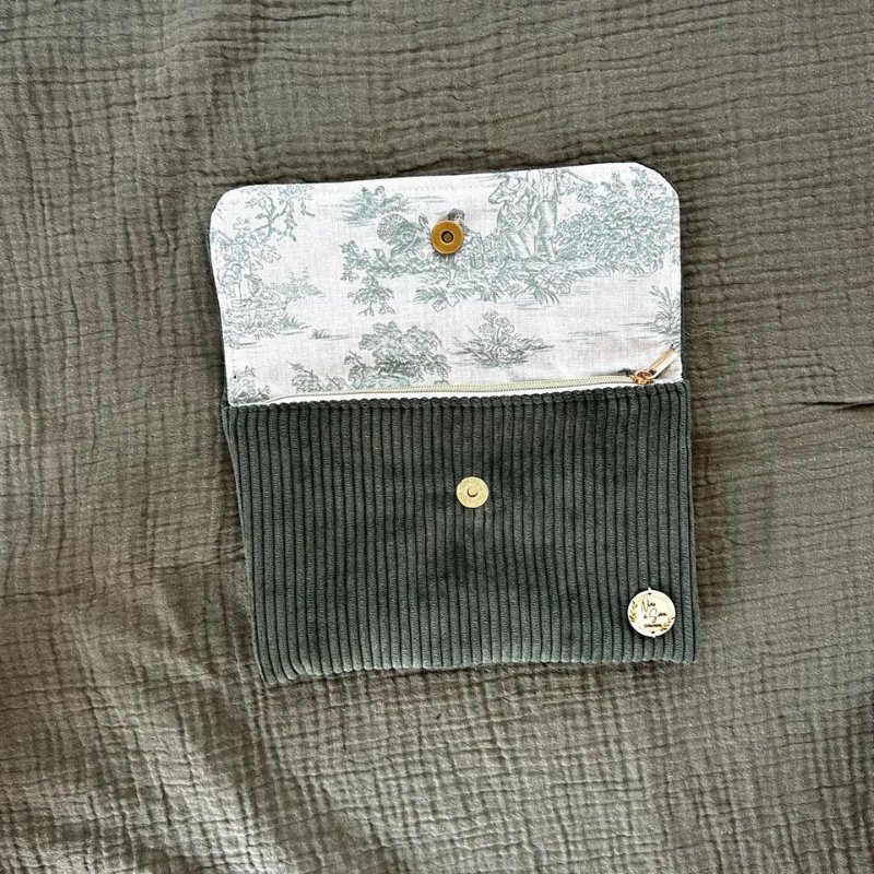 Portefeuille Velours Côtelé – Image 14