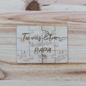 Puzzle Annonce de grossesse "Tu vas être..."