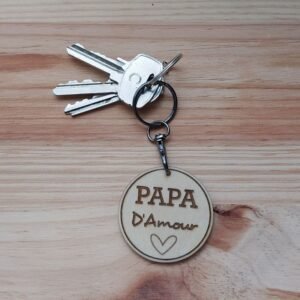 Porte-Clé Papa d'Amour