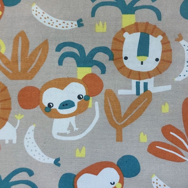 coton épais renard vert